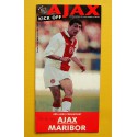 Programma boekje UEFA-Cup Ajax- Maribor 1997