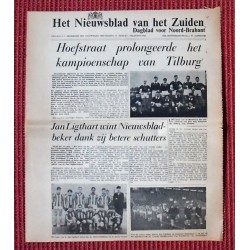 Nvh Zuiden Paasvoetbal Tilburg 1966